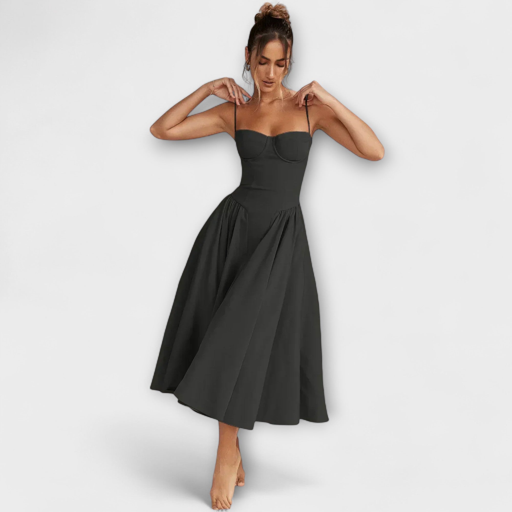 Rosalie - Sophisticated Sleeveless Lace Dress