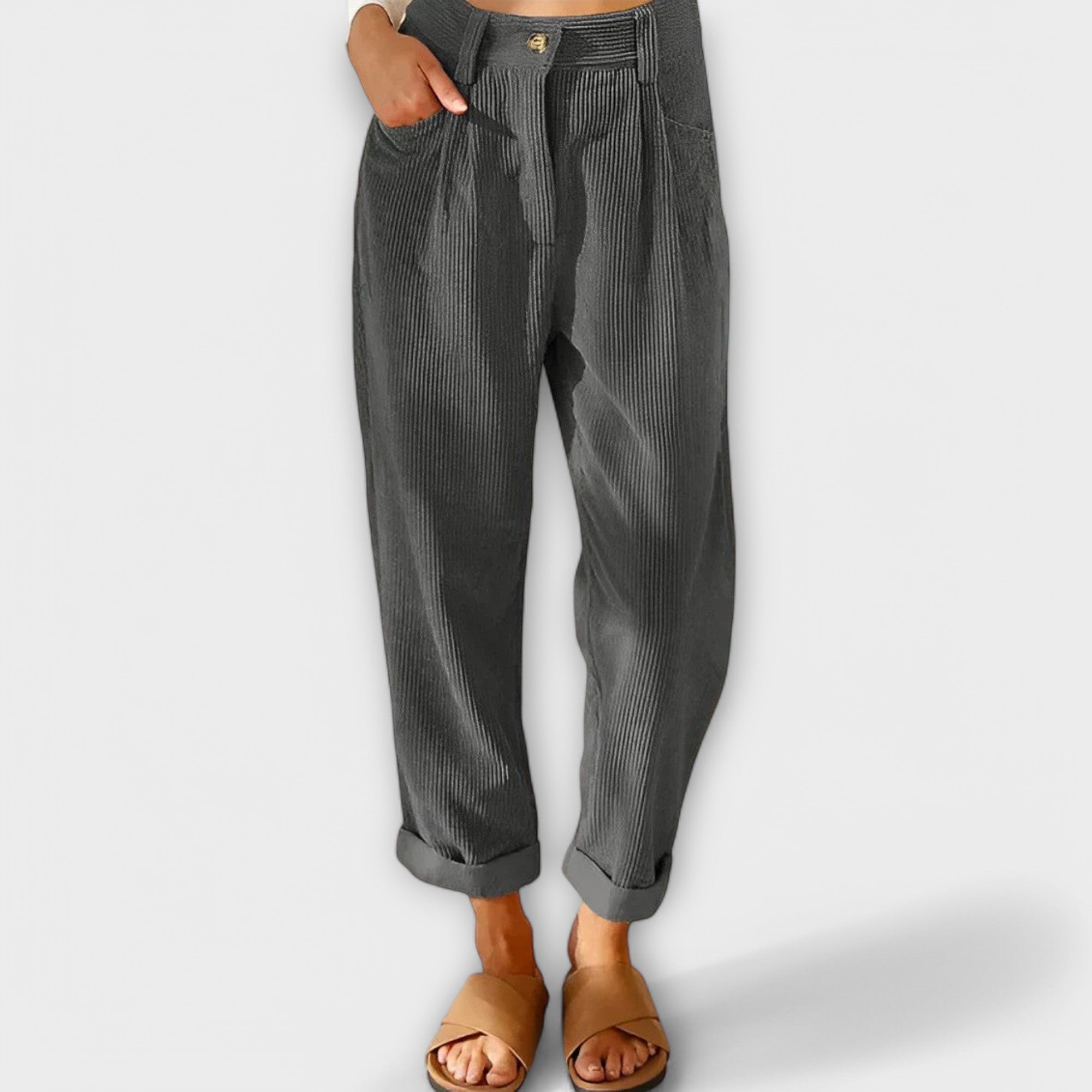 Jana - Modern Cord Pants