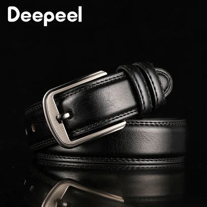 Deepeel Men's Premium Leather Belt