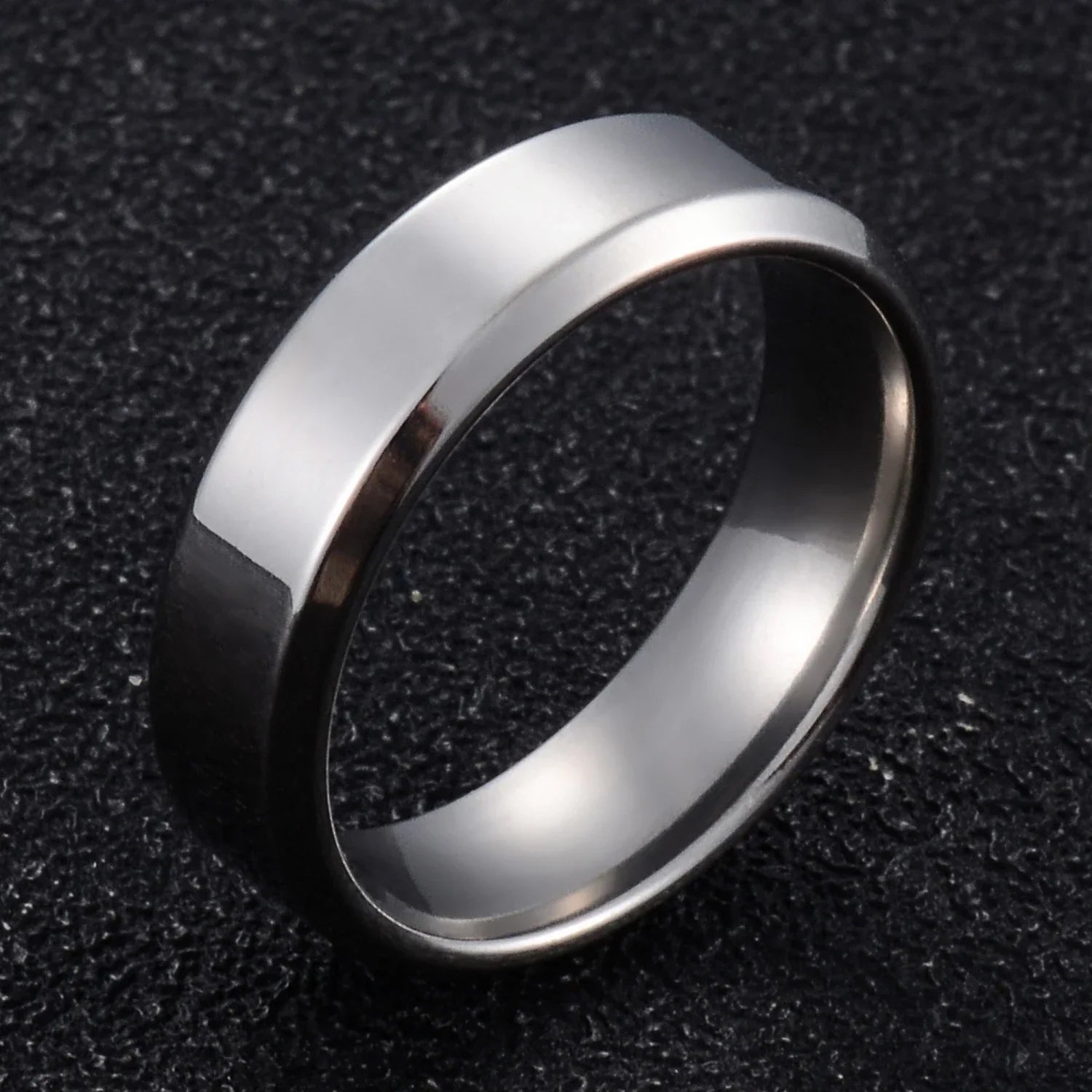 6MM Stainless Steel Couple Rings
