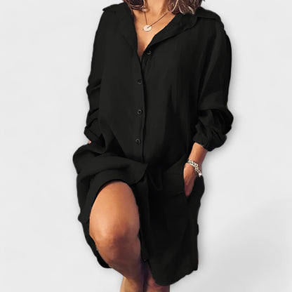 Casual Linen Blouse for Everyday Wear