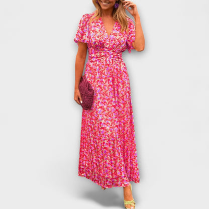 Elsie - Classic V-Neck Dress